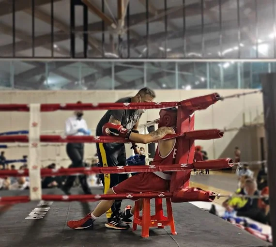 Sesion de entrenamiento en ring